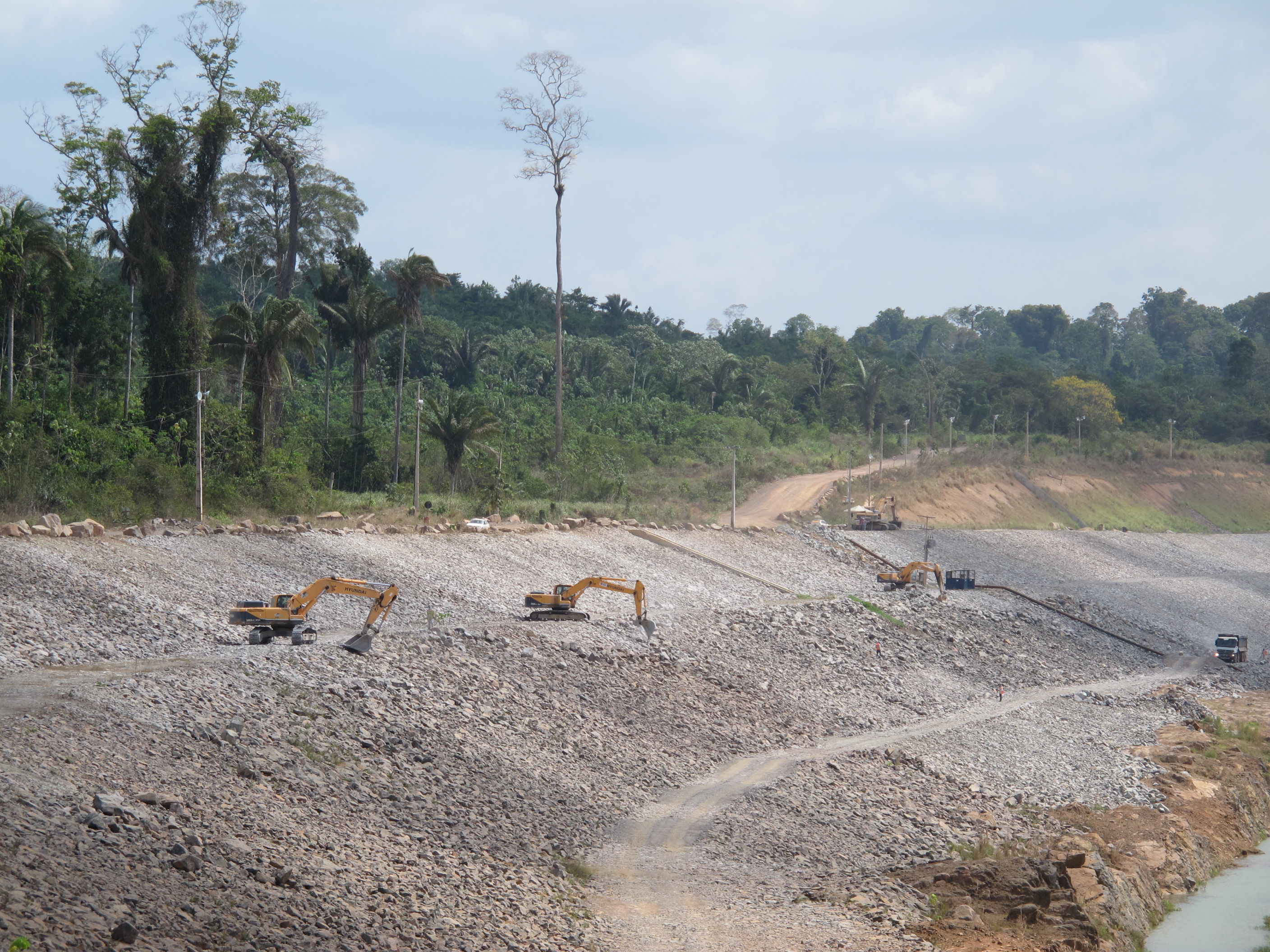 Canal de 20km desviará a água da Volta Grande do Xingu para a casa de força de Belo Monte